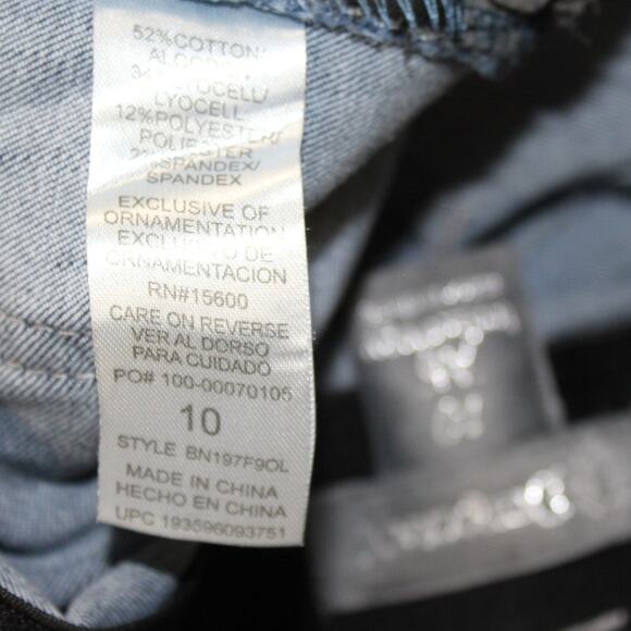 Democracy Ab Technology Boot cut Jeans Size 10 Blue - Picture 4 of 5